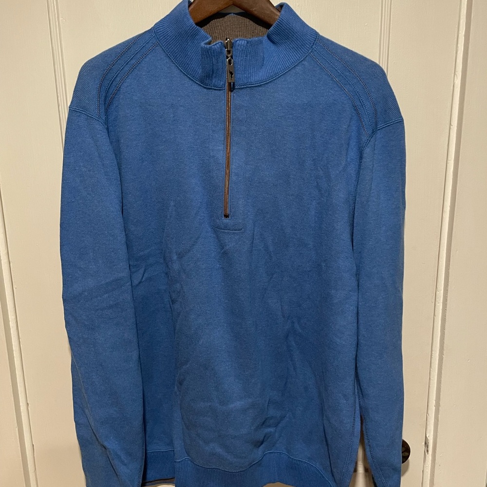 Tommy Bahama Flip Side Classic Reversible Half-Zip Sweatshirt